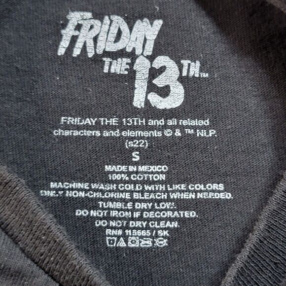 Friday The 13th Part 3 3D Graphic SS Tee Black - Size Small - Picture 4 of 4
